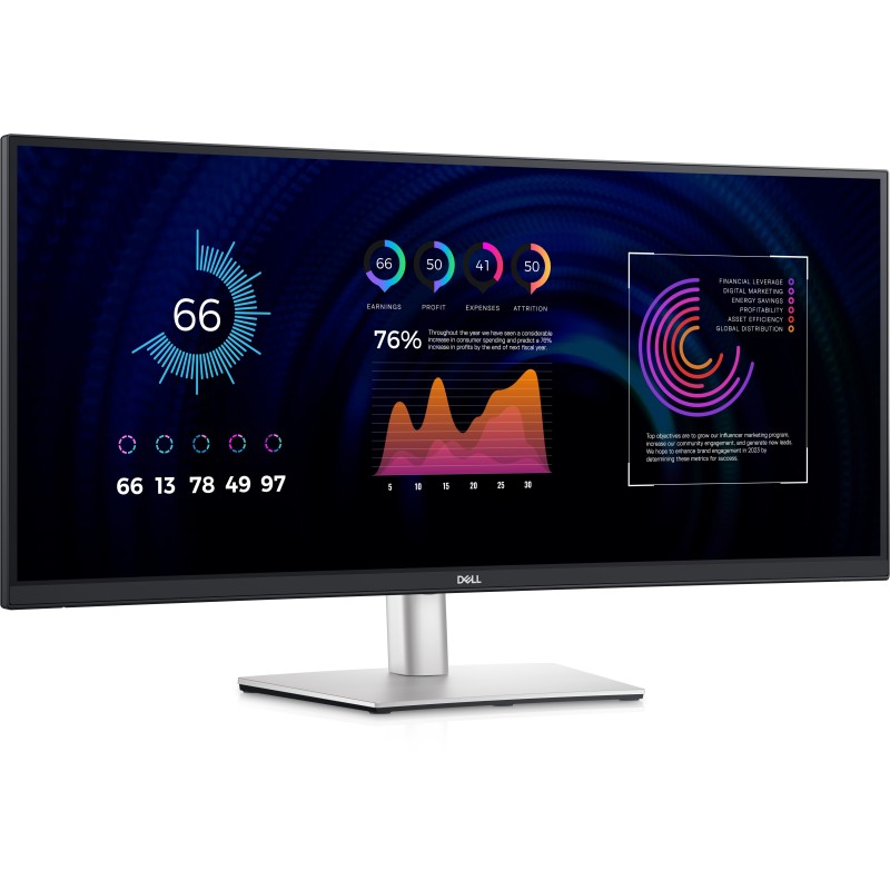 Dell P3424We Computer Monitor 86.7